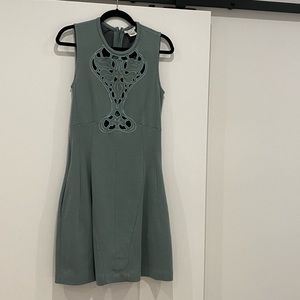 Carver cut out dress